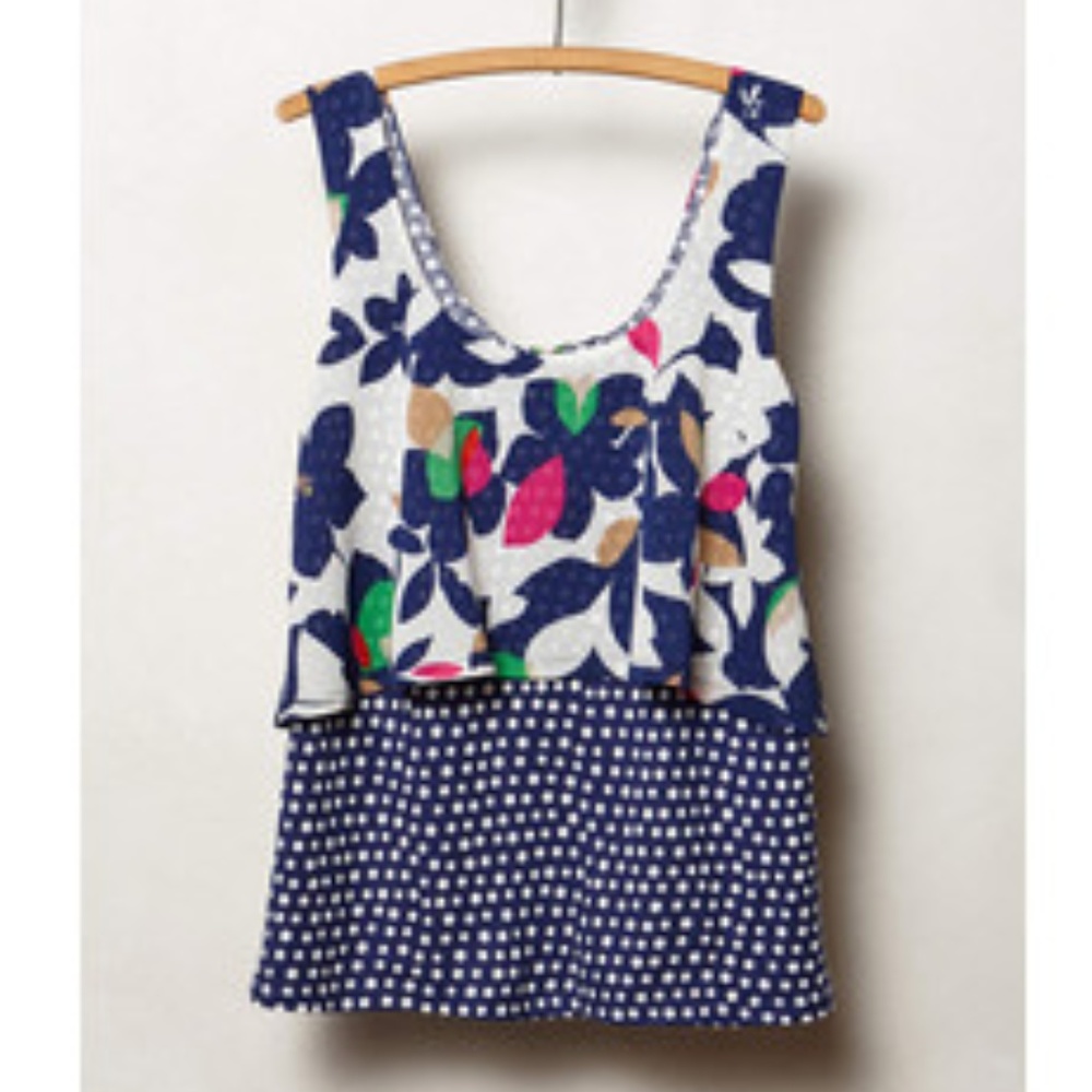 Anthropologie Meadow Rue Throughway Layered Tank - Picture 2 of 8